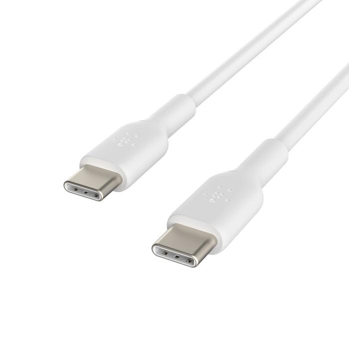 Belkin BoostCharge 2 m USB-C/USB-C Kabel, weiß Belkin BoostCharge 2 m USB-C/USB-C Kabel, weiß